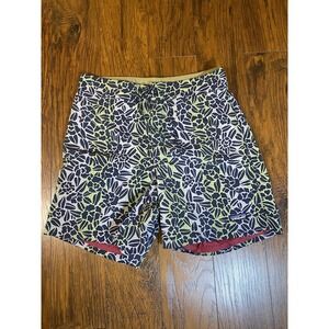 Patagonia Vintage 90s Mens 33 Baggies Shorts Liner Swim Hiking Floral